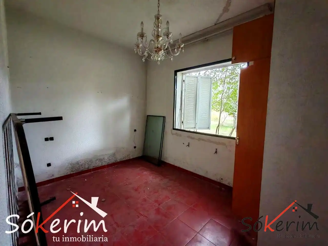 Cocina de Piso en venta en San Román de los Montes con Calefacción, Jardín privado y Terraza
