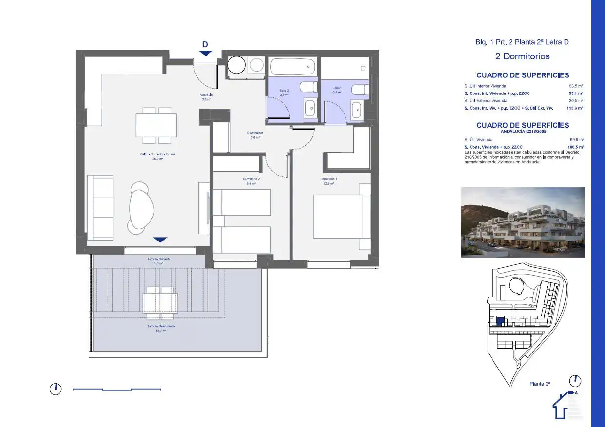 Apartment mit Terrasse zum Verkauf in San Juan de los Terreros, imagen 11