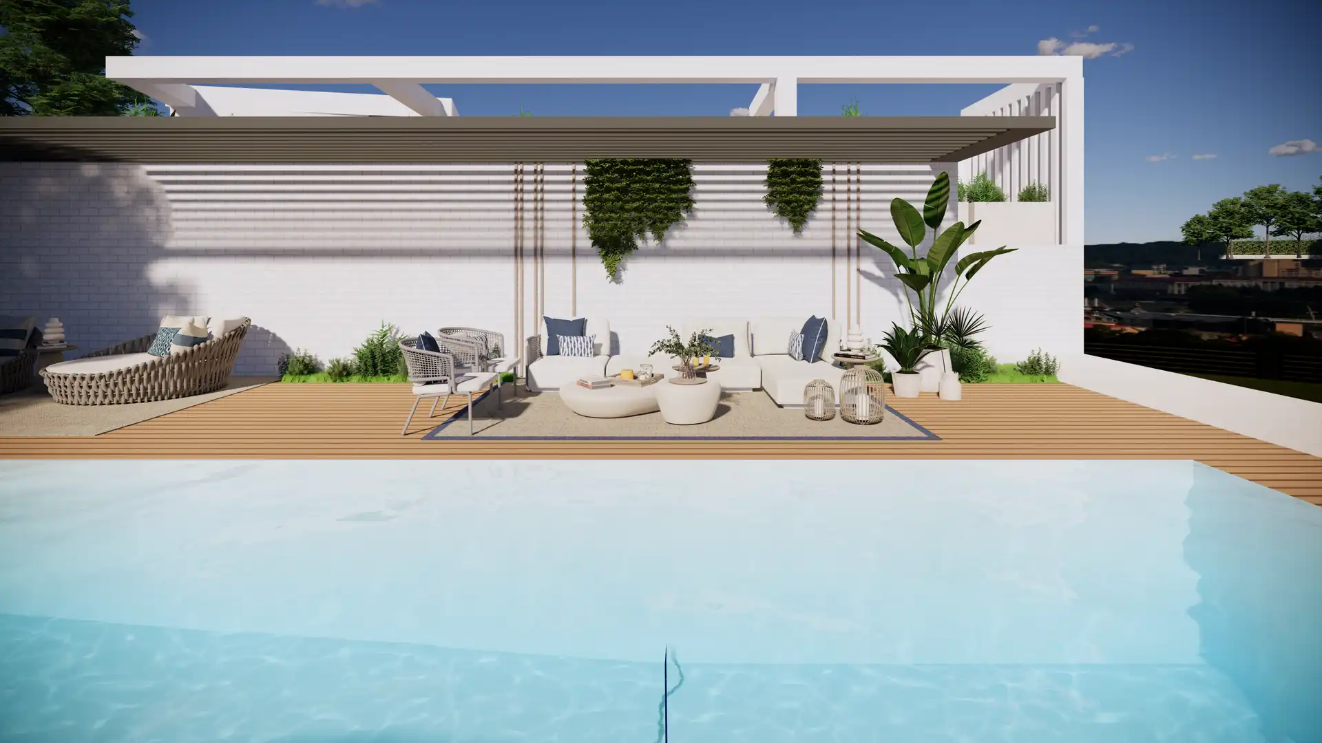Piscina de Casa o xalet en venda en Alhaurín de la Torre amb Aire condicionat, Calefacció i Jardí privat