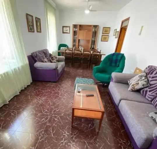 Sala de estar de Casa o chalet en venta en Casas de Benítez con Jardín privado, Terraza y Trastero