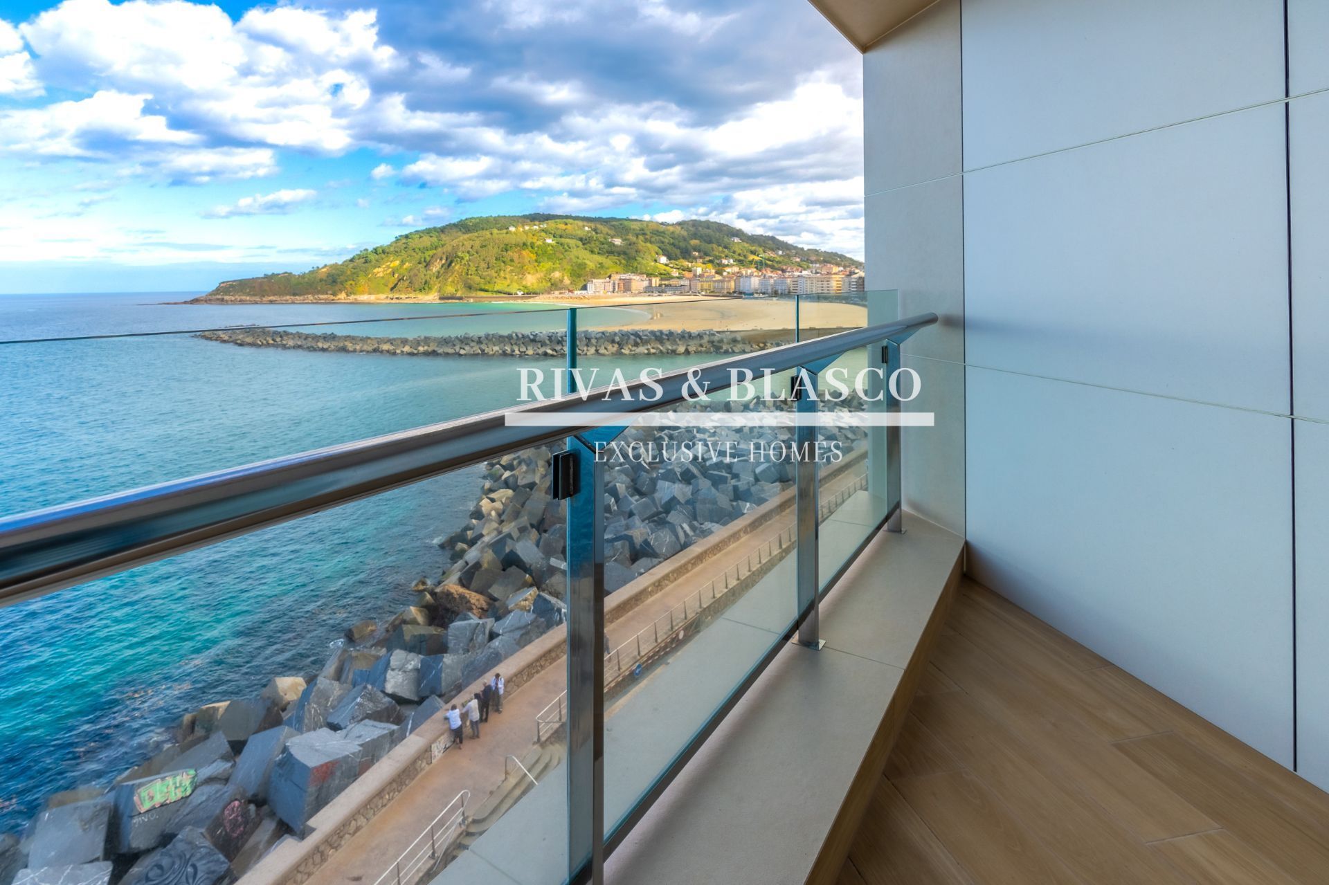 Balcony of Apartment to rent in Donostia - San Sebastián   with Heating and Furnished