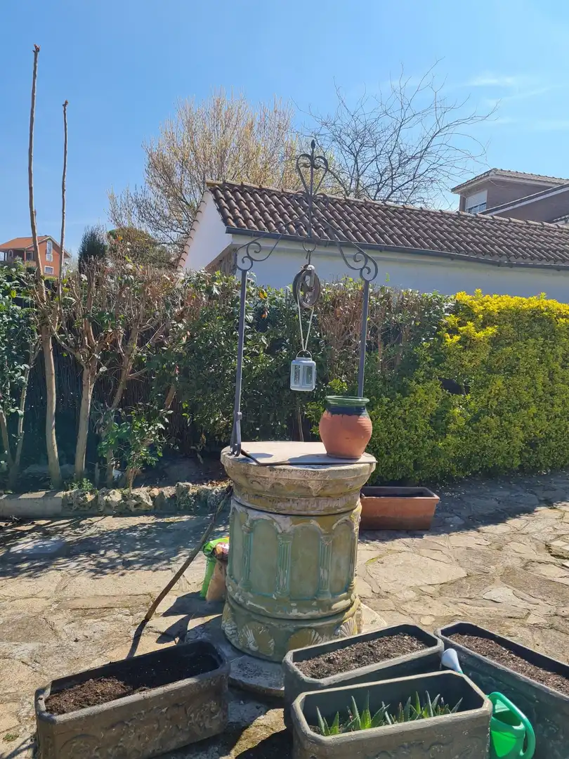 Garden of Houses for sale in Móstoles  with Heating, Private garden and Terrace