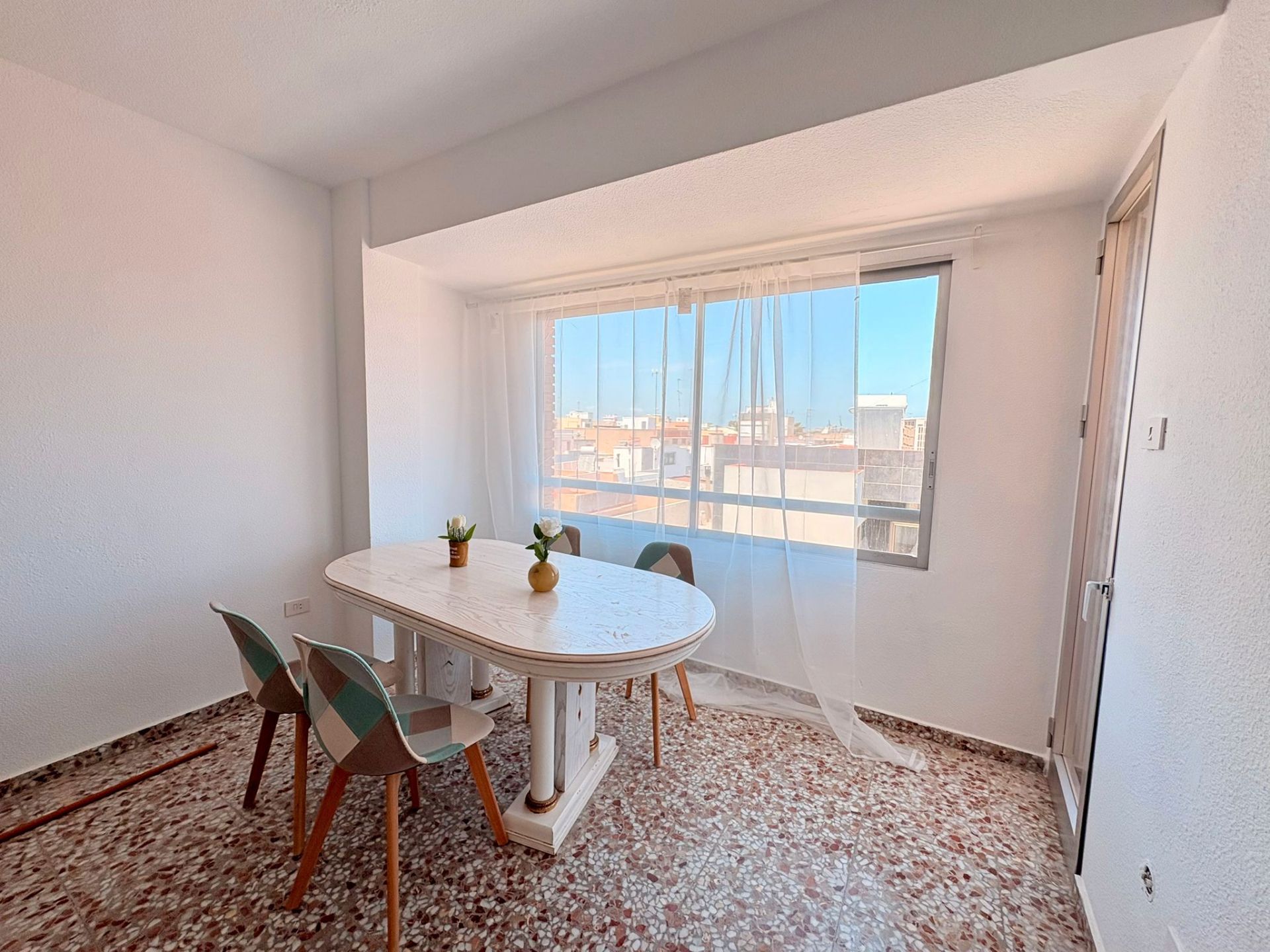 Dining room of Flat to rent in Fortaleny  with Air Conditioner, Heating and Furnished