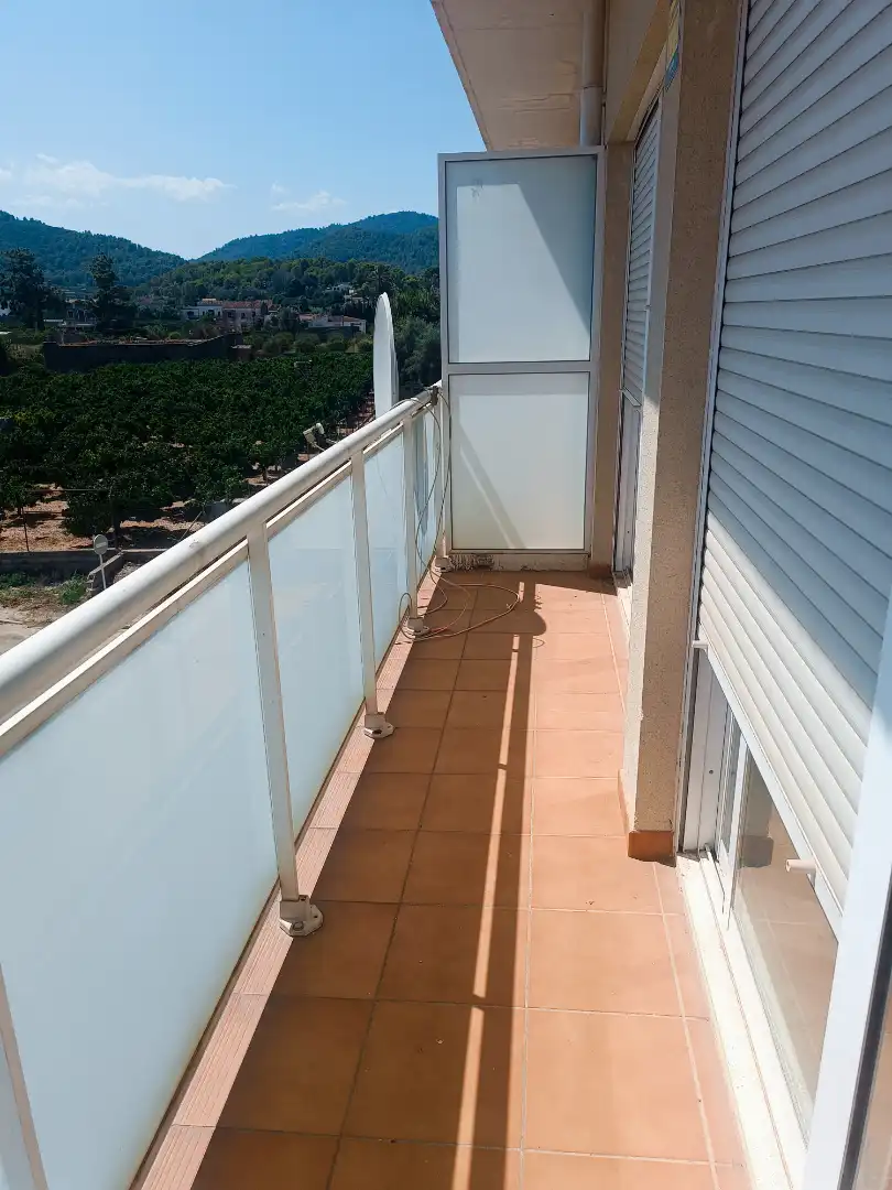 Terraza de Apartamento de alquiler en Oliva con Trastero, Horno y Lavadora