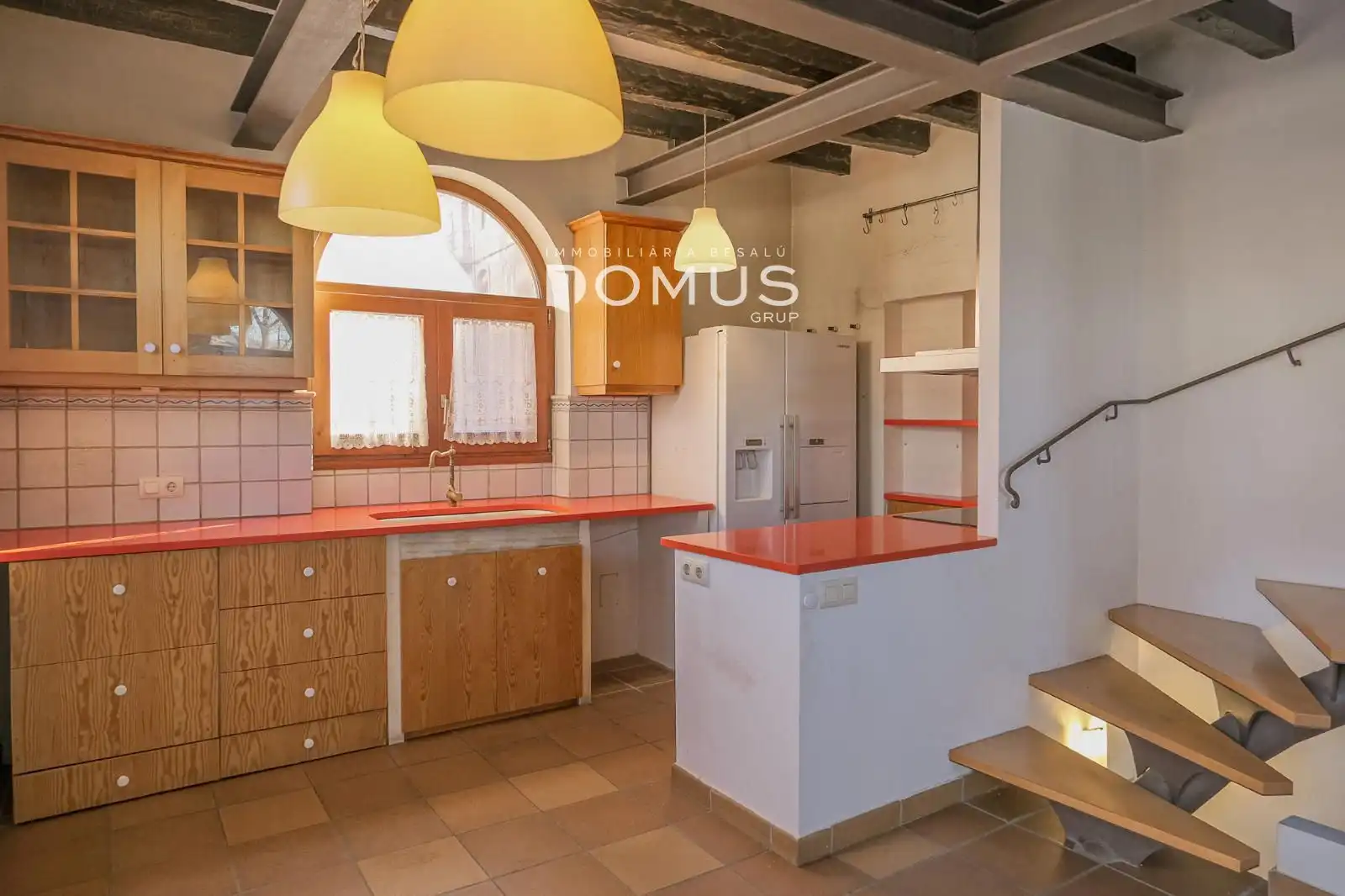 Cocina de Casa o chalet en venta en Tortellà con Parquet, Horno y Balcón