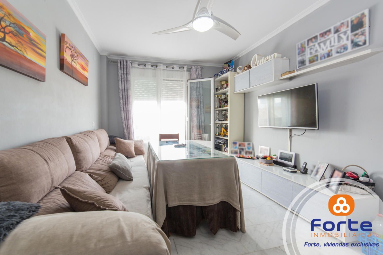 Living room of Flat for sale in  Córdoba Capital  with Air Conditioner, Heating and Terrace