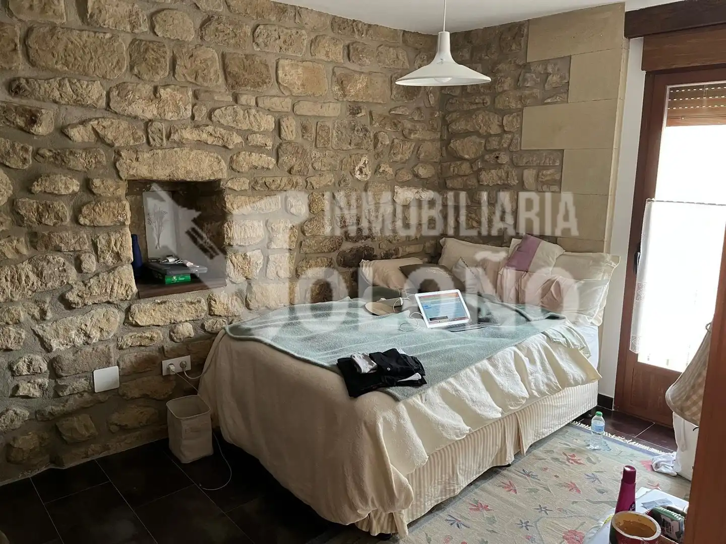 Sala d'estar de Casa o xalet en venda en Sajazarra amb Calefacció, Terrassa i Forn