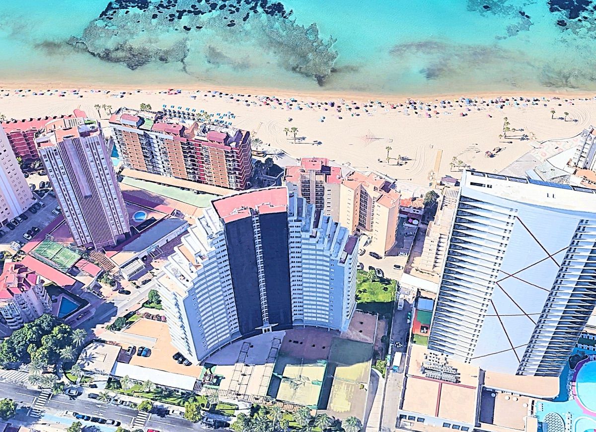 Exterior view of Apartment for sale in Calpe / Calp  with Air Conditioner, Terrace and Storage room