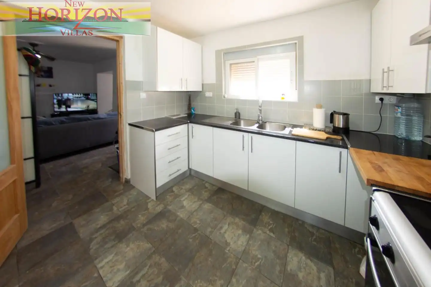 Cocina de Casa adosada en venta en Arboleas con Jardín privado y Terraza