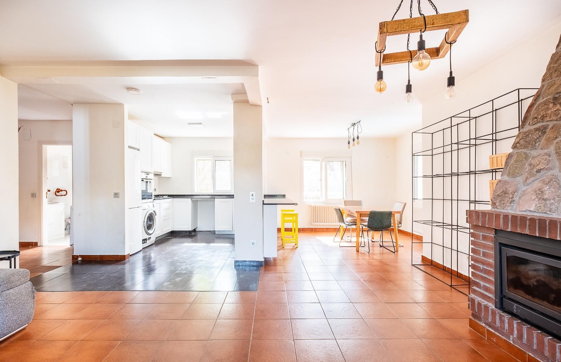 Kitchen of Single-family semi-detached for sale in Becerril de la Sierra  with Heating, Private garden and Terrace
