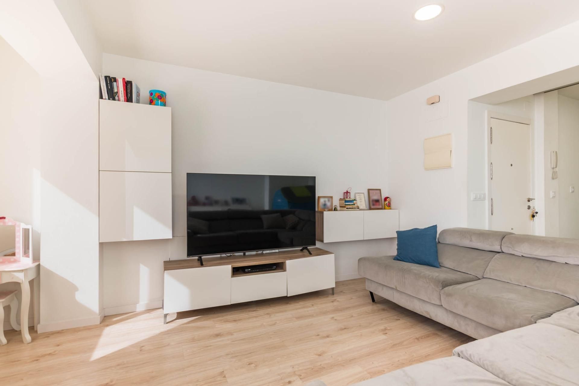 Living room of Flat for sale in  Murcia Capital  with Heating and Storage room