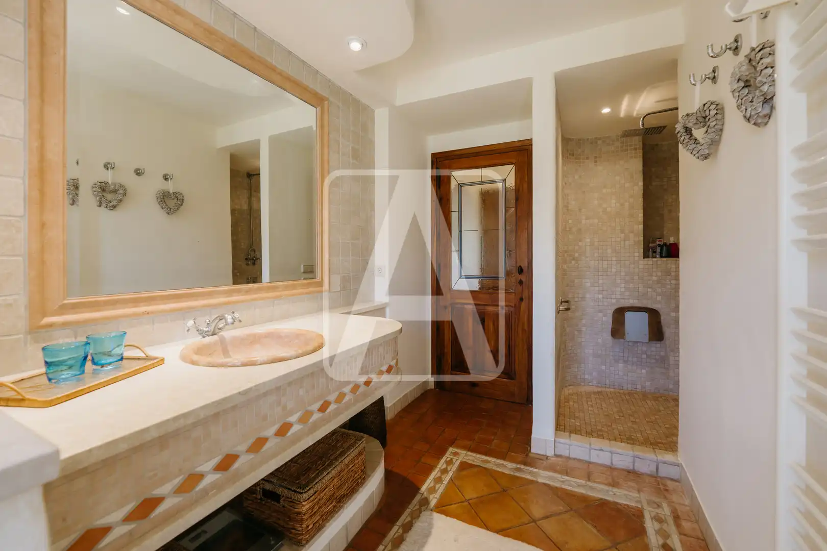 Baño de Finca rústica en venta en Benissa con Aire acondicionado, Calefacción y Jardín privado