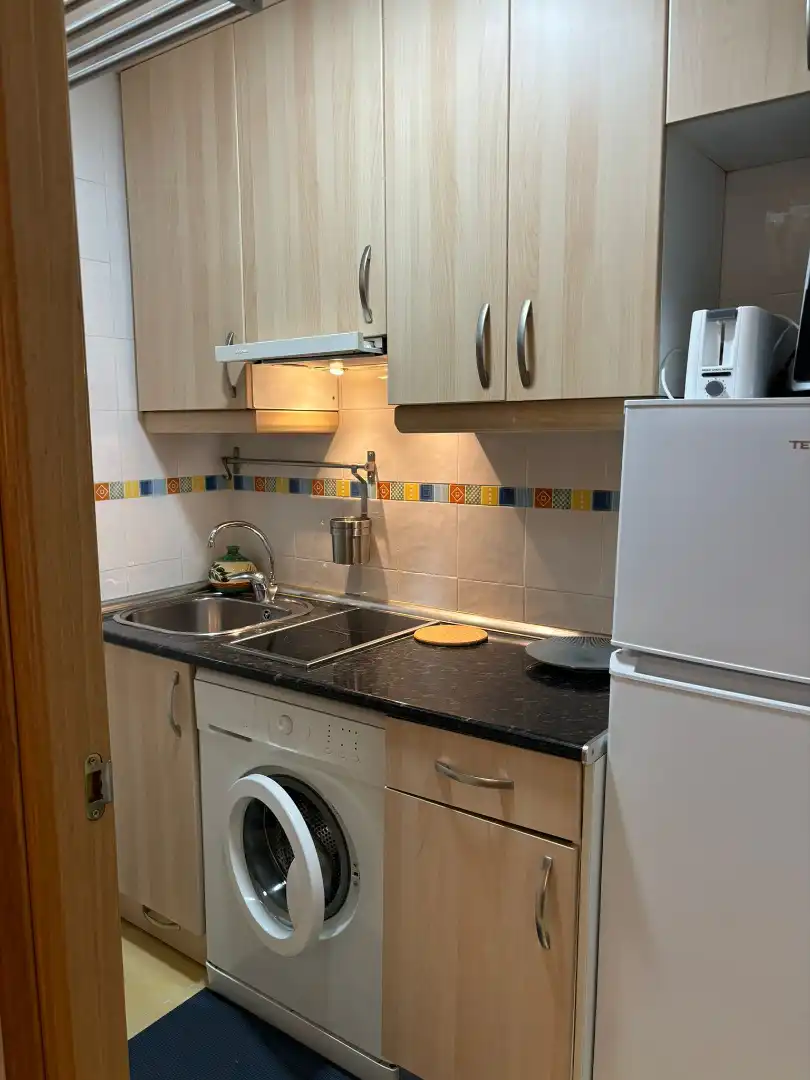 Kitchen of Apartments for rent in Madrid  with Air Conditioner, Heating and Terrace