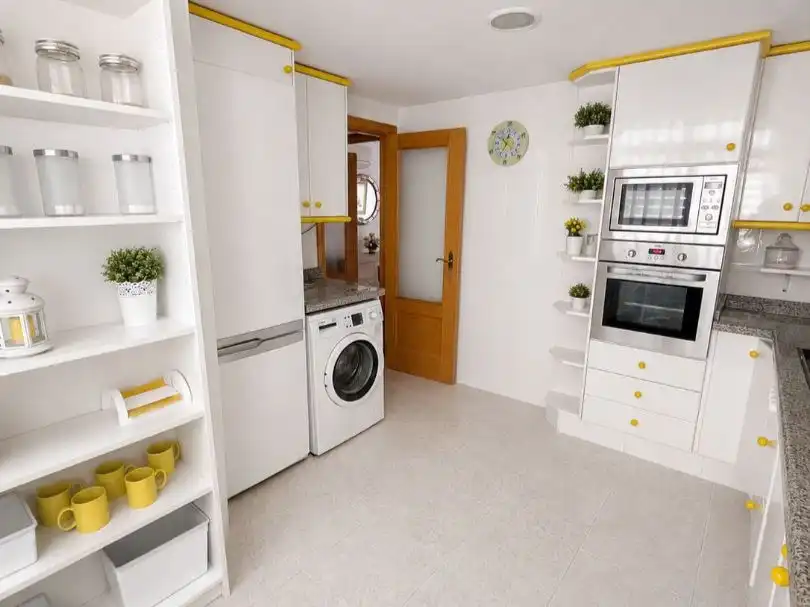 Küche von Wohnung zum Verkauf in Gandia mit Terrasse