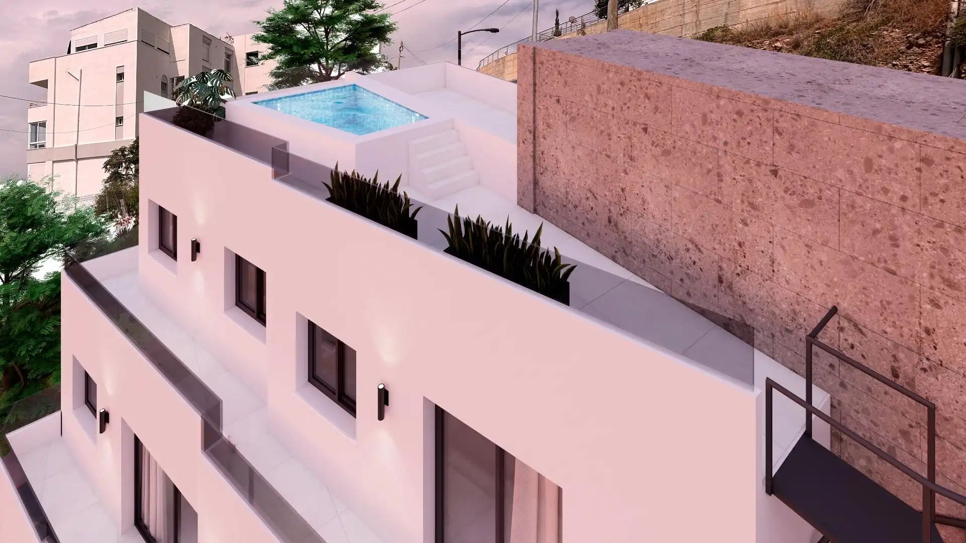 Außenansicht von Dachboden zum Verkauf in Rincón de la Victoria mit Terrasse, Abstellraum und Balkon