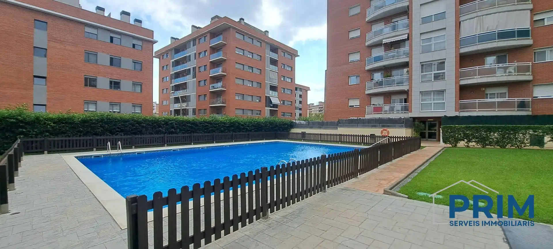 Swimming pool of Flat for rent in Mestral 