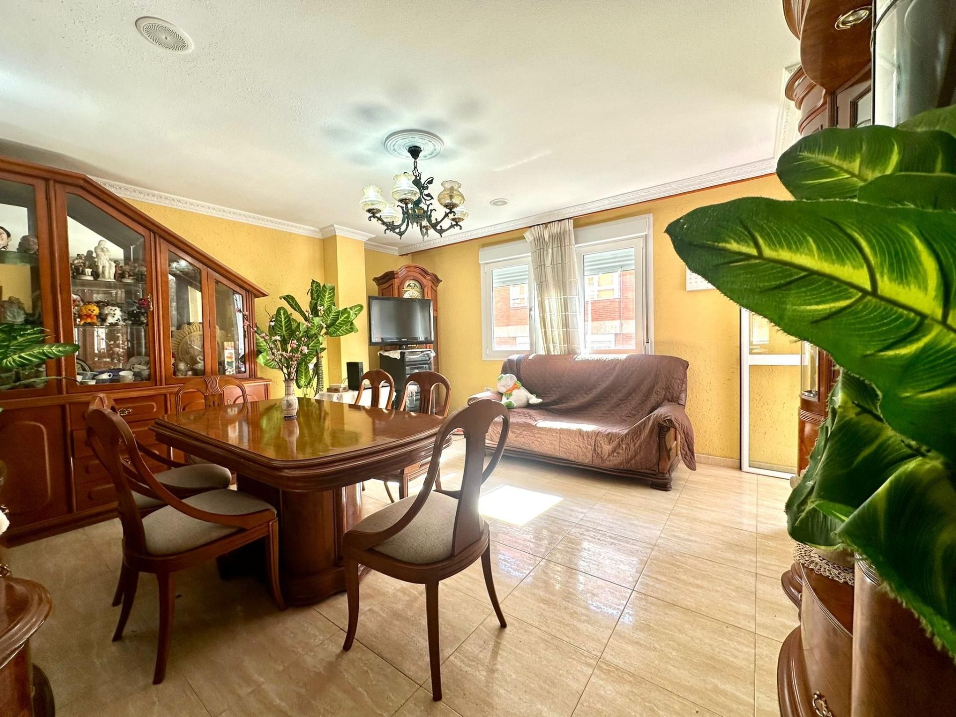 Dining room of Flat for sale in  Almería Capital  with Air Conditioner and Terrace