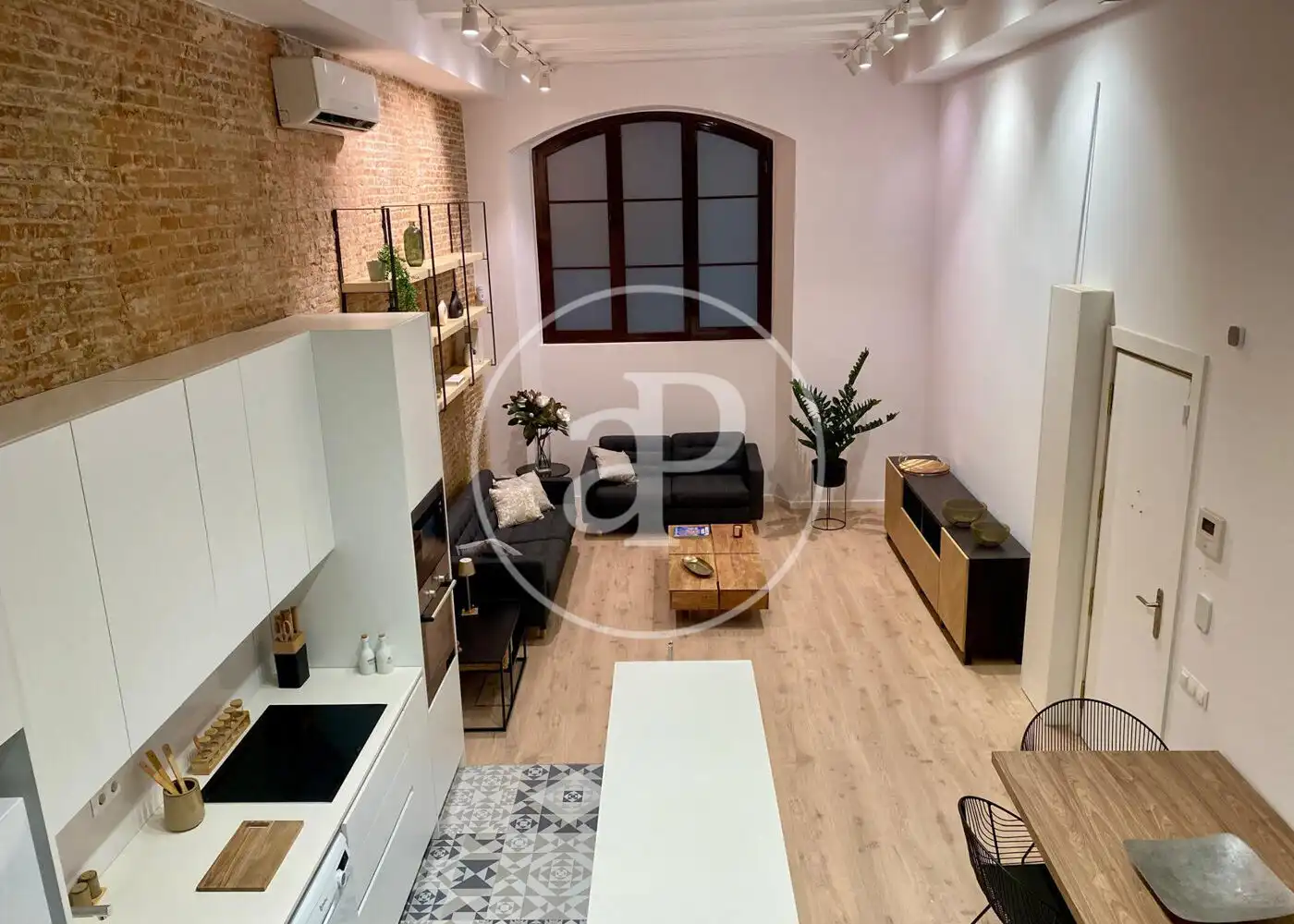 Sala de estar de Piso en venta en Barcelona con Aire acondicionado, Calefacción y Amueblado