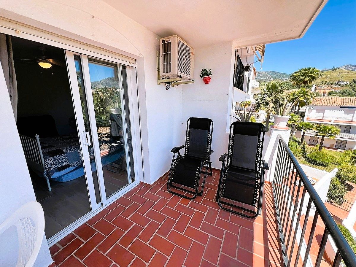 Terrace of Apartment for sale in Mijas  with Air Conditioner, Terrace and Furnished