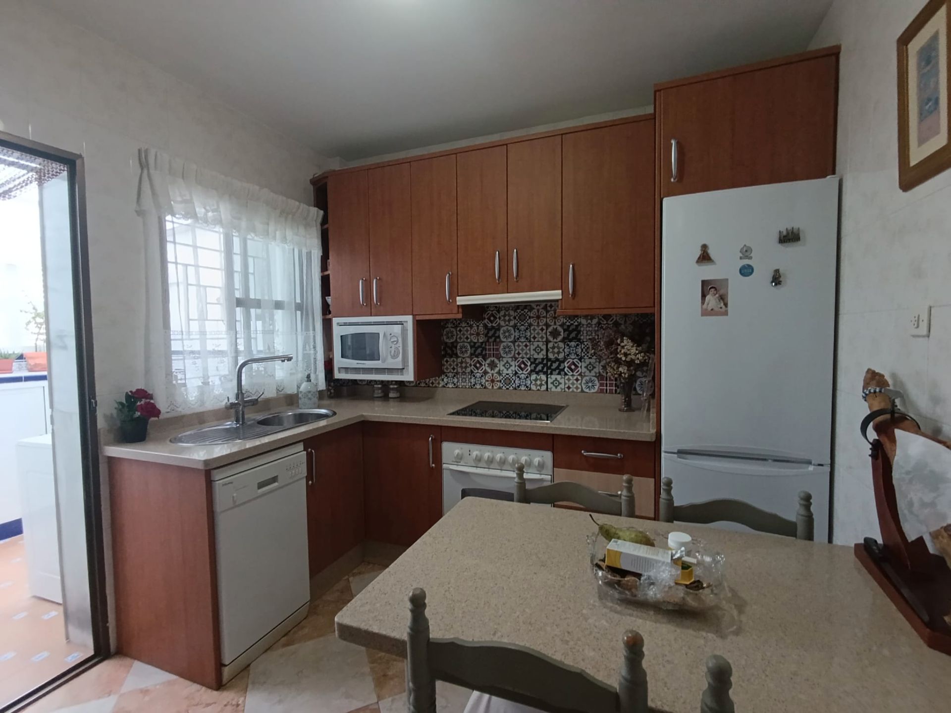 Cuina de Casa adosada en venda en El Ejido amb Aire condicionat, Moblat i Forn