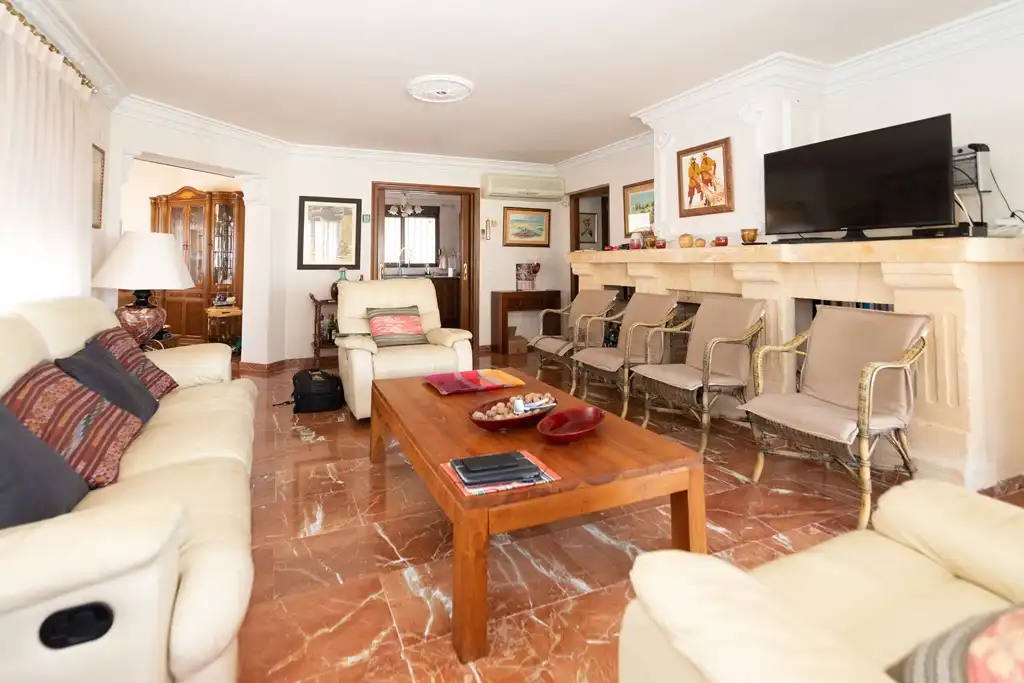 Living room of Houses for sale in Dénia  with Air Conditioner, Private garden and Terrace