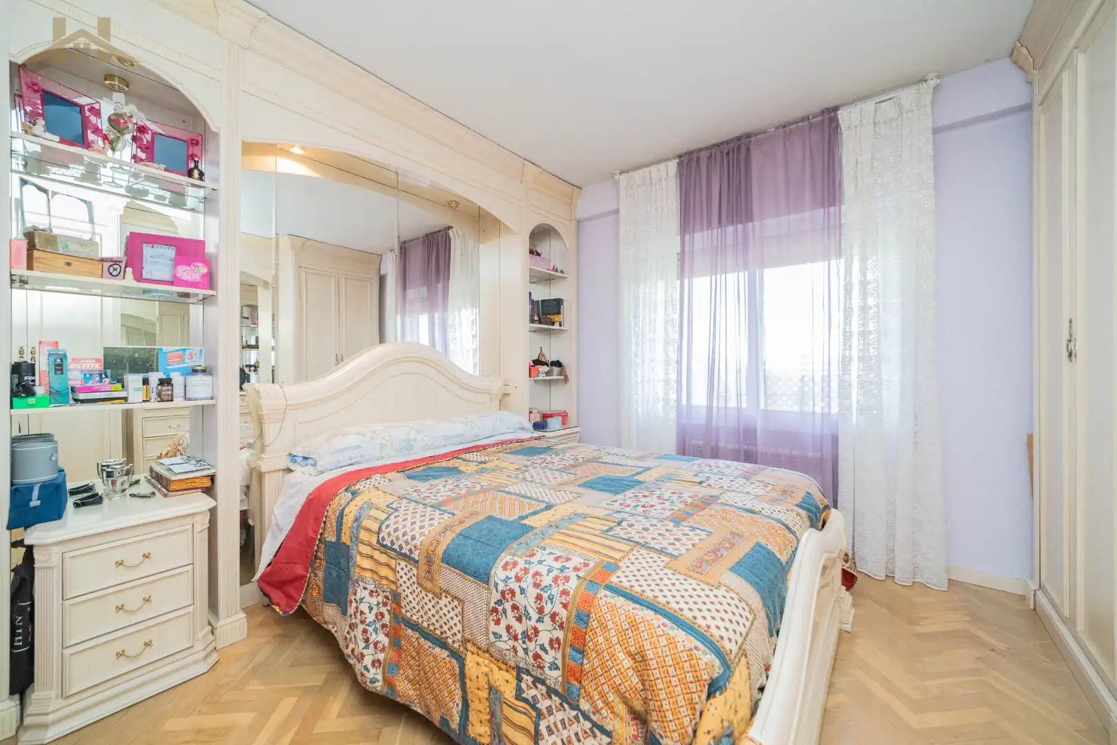 Bedroom of Flat for sale in Móstoles  with Air Conditioner, Heating and Terrace