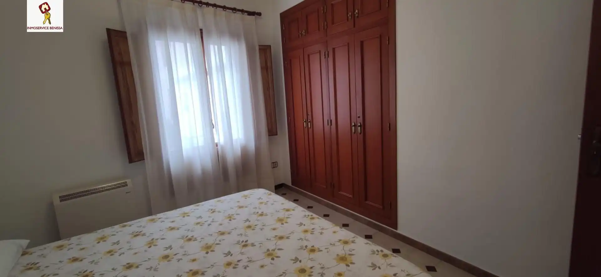 Schlafzimmer von Wohnung zur Miete in Benissa mit Möbliert