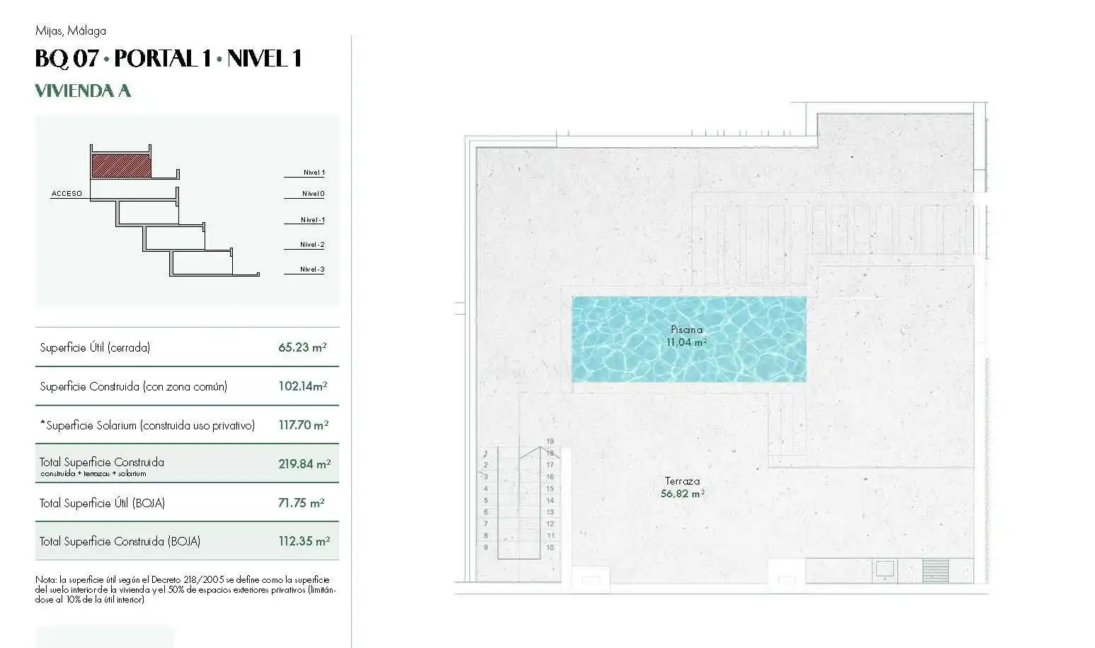 Penthouse mit Pool zum Verkauf in La Cala Mijas, imagen 7
