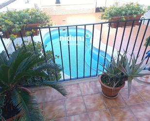 Swimming pool of Single-family semi-detached for sale in Novelé  / Novetlè  with Terrace, Swimming Pool and Balcony