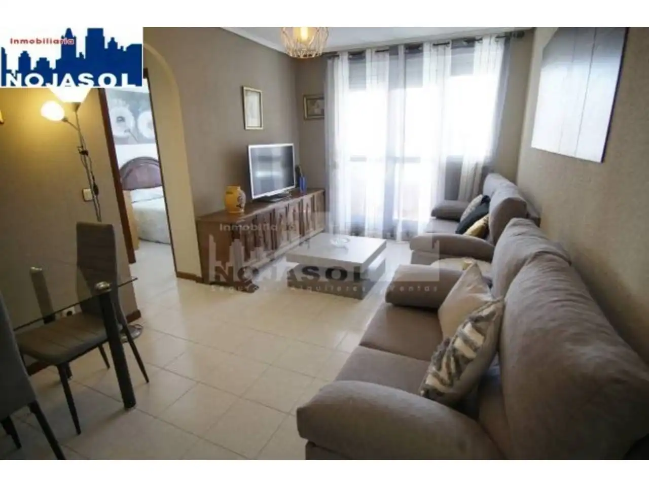 Living room of Flat for rent in Noja  with Terrace and Furnished