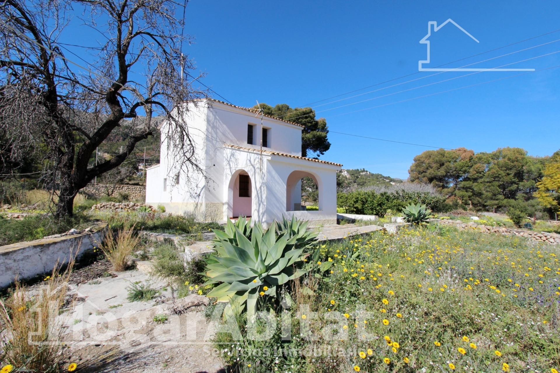 Vista exterior de Casa o xalet en venda en Calpe / Calp amb Jardí privat i Terrassa