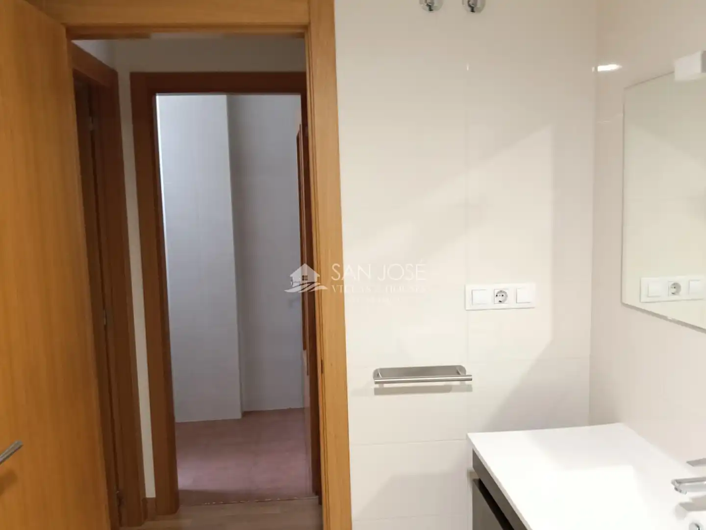 Bathroom of Flat for sale in Aspe  with Heating, Terrace and Storage room