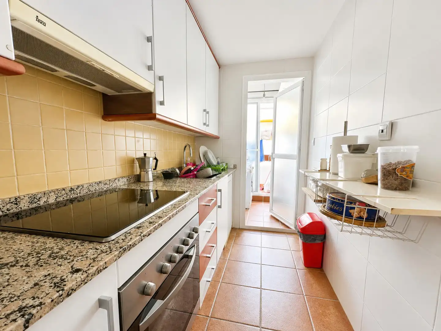 Cuina de Apartament en venda en Vera amb Aire condicionat, Calefacció i Jardí privat