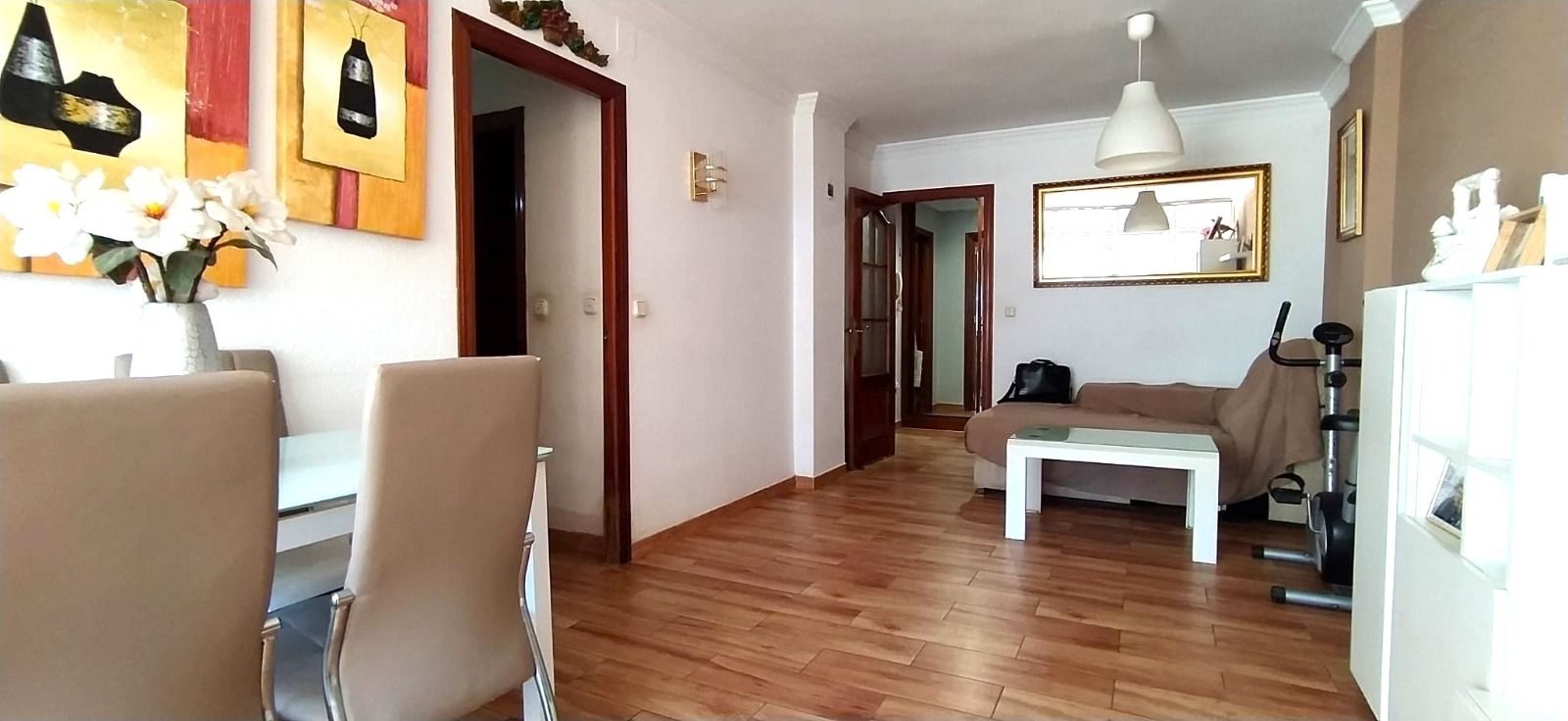 Living room of Flat for sale in Málaga Capital  with Air Conditioner and Terrace