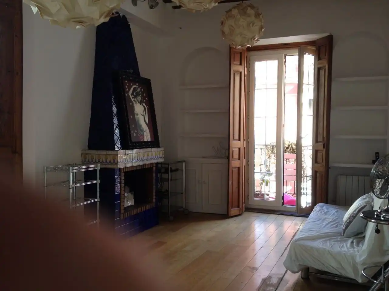 Schlafzimmer von Wohnung zum Verkauf in Madrid mit Heizung und Möbliert