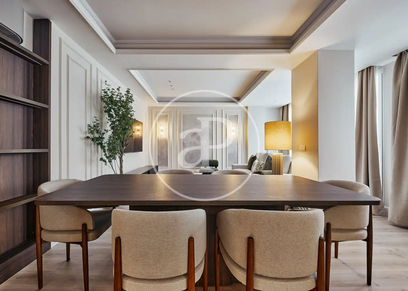 Dining room of Flat for sale in Madrid  with Air Conditioner, Heating and Storage room
