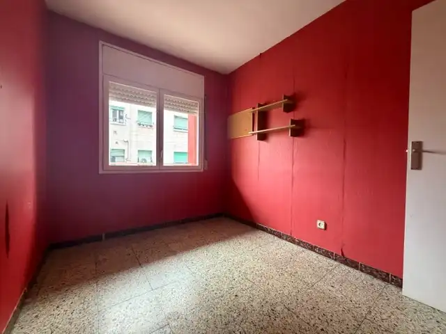 Bedroom of Flat for sale in Badalona  with Furnished and Balcony