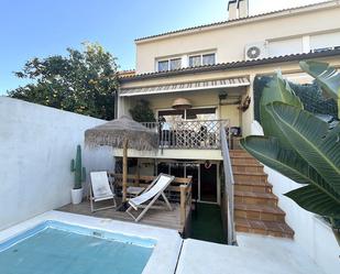 Exterior view of Single-family semi-detached for sale in Castell-Platja d'Aro  with Terrace and Swimming Pool