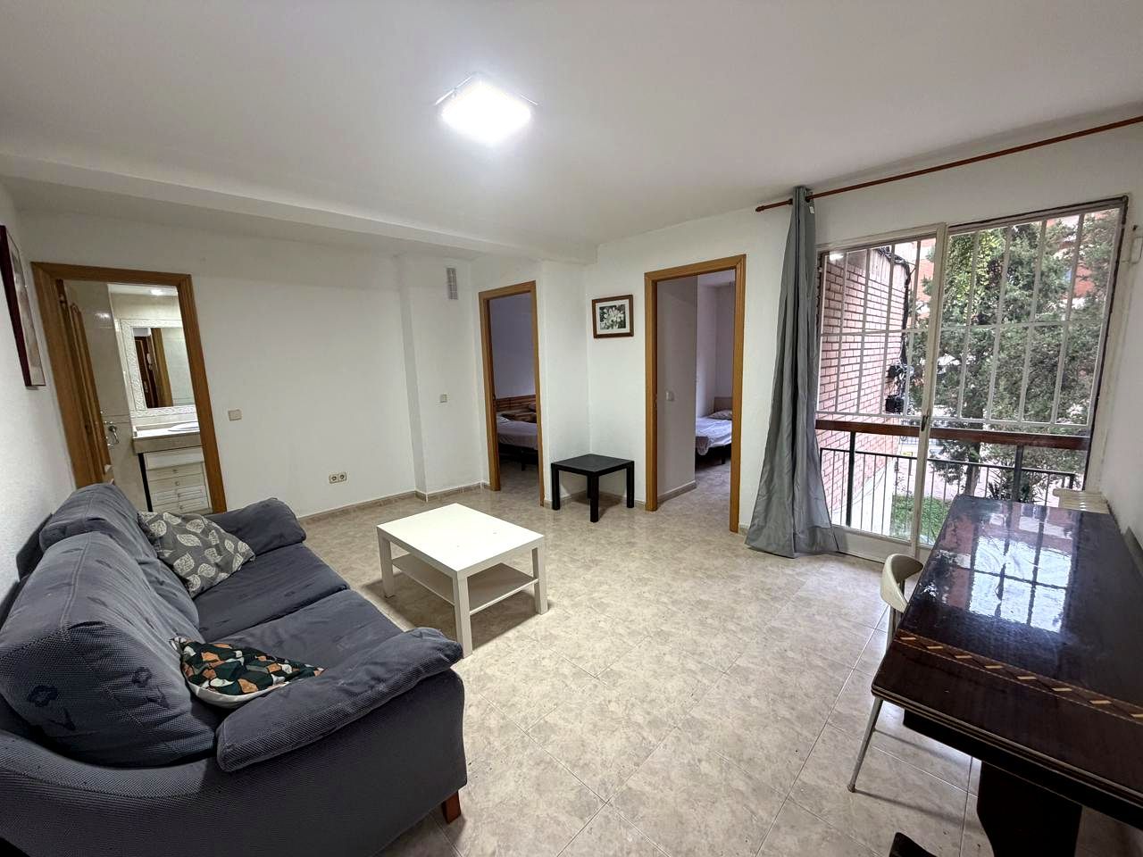 Living room of Flat to rent in  Madrid Capital  with Heating and Furnished