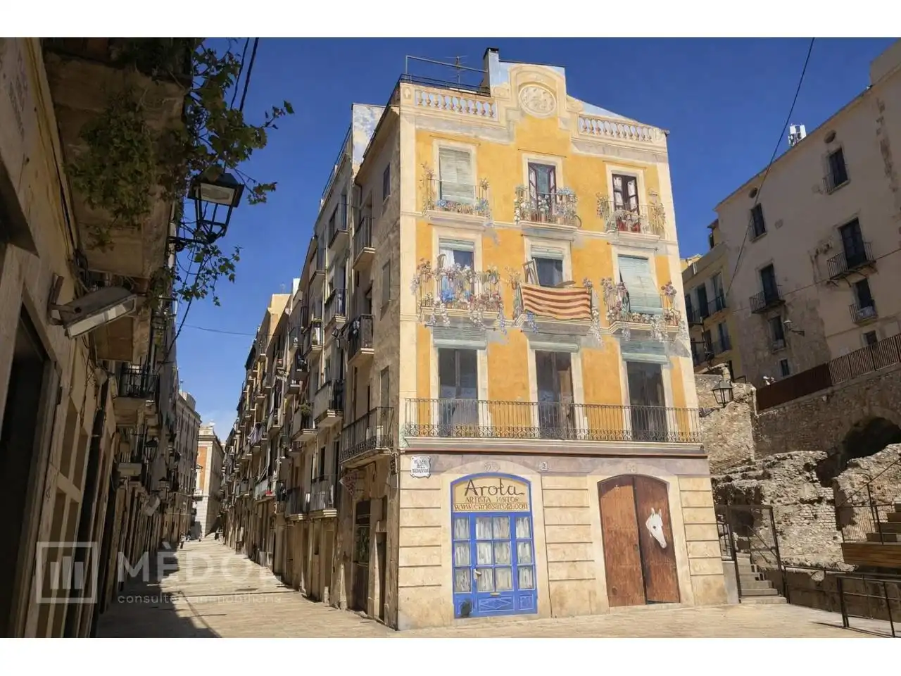 Vista exterior de Piso en venta en Tarragona con Parquet y Balcón