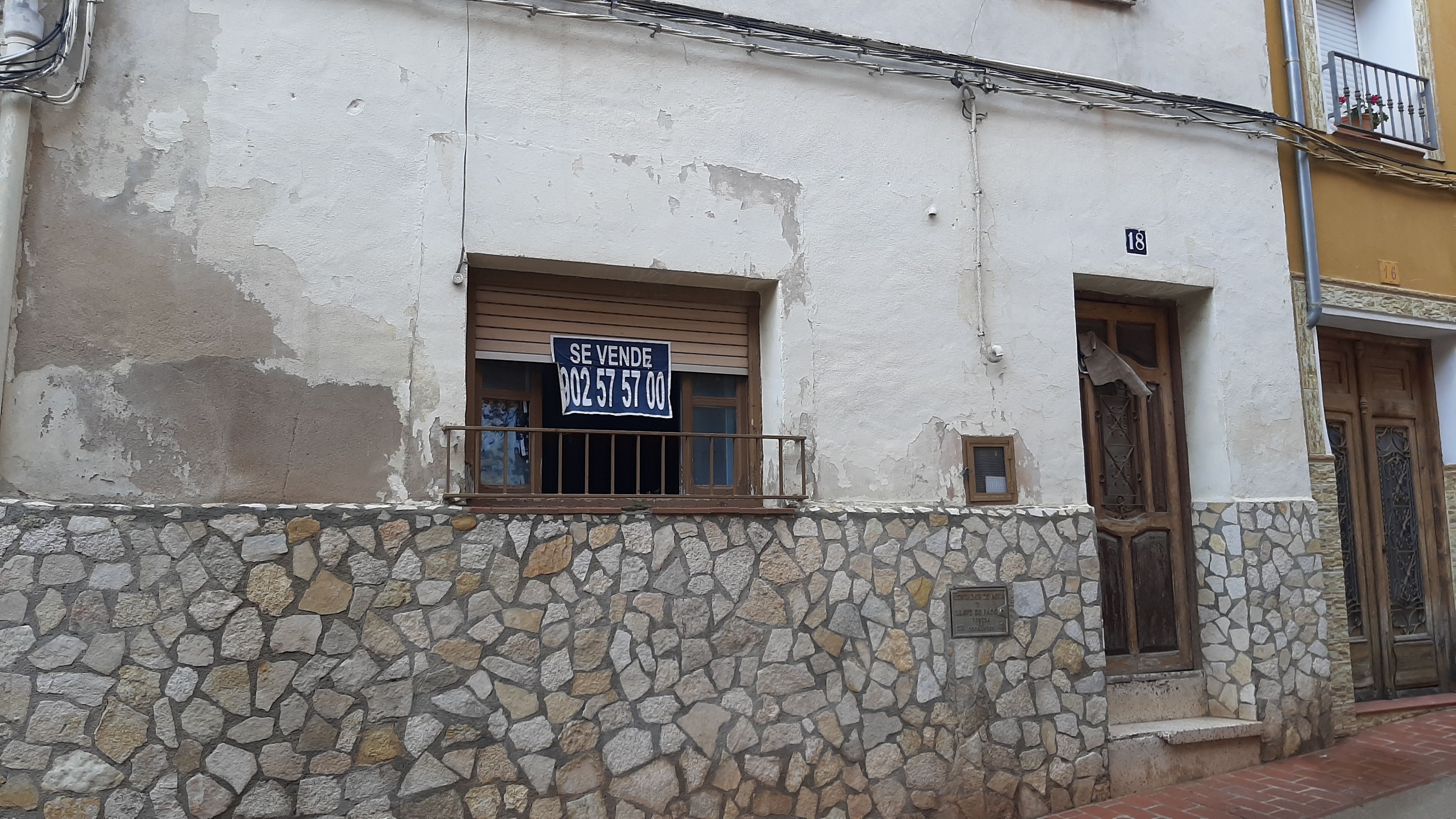 Vista exterior de Casa o xalet en venda en Teresa de Cofrentes