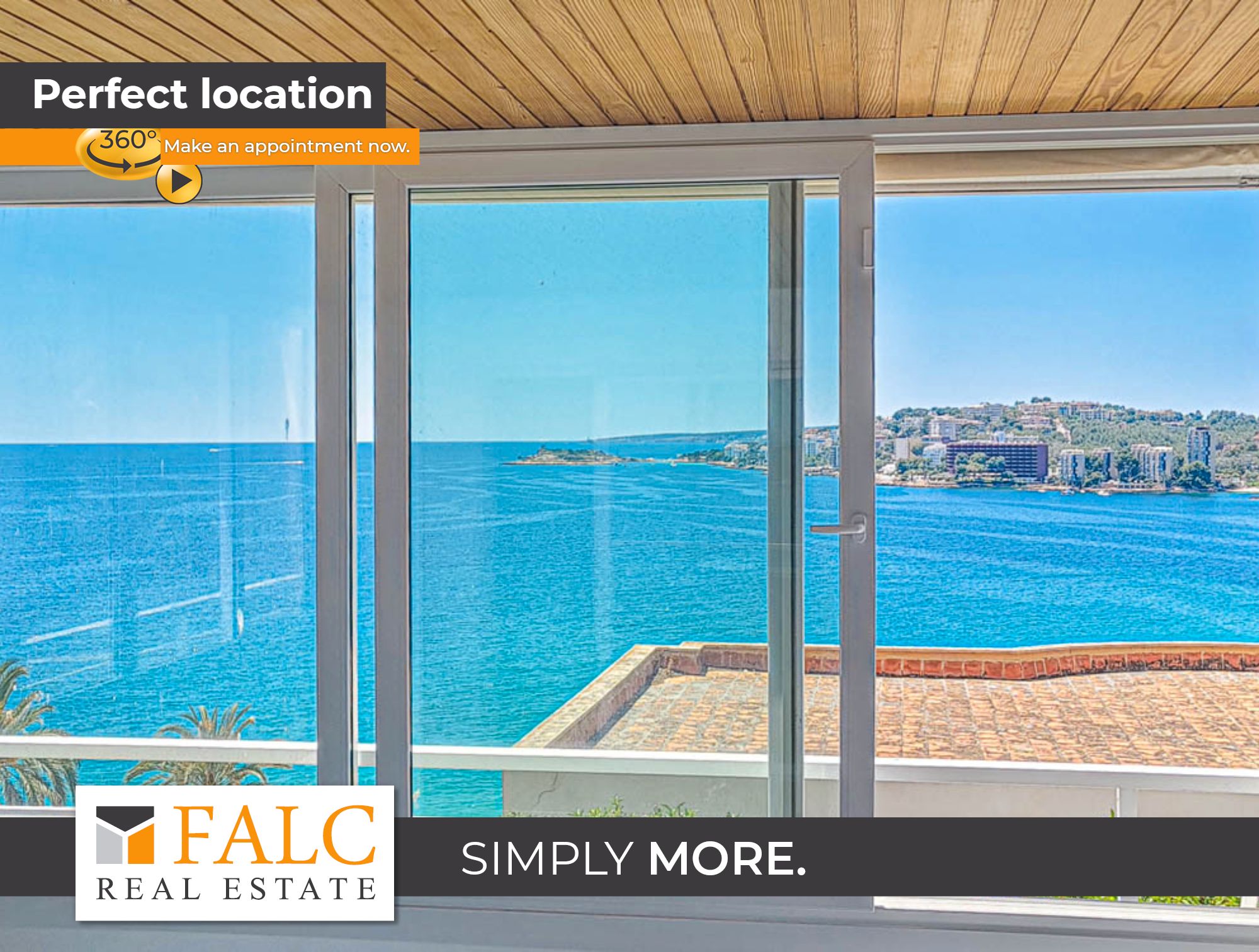 Terrassa de Apartament de lloguer en  Palma de Mallorca amb Piscina comunitària