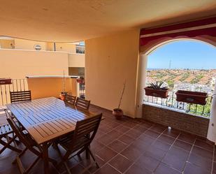 Terrace of Flat to rent in Mijas  with Air Conditioner, Heating and Private garden