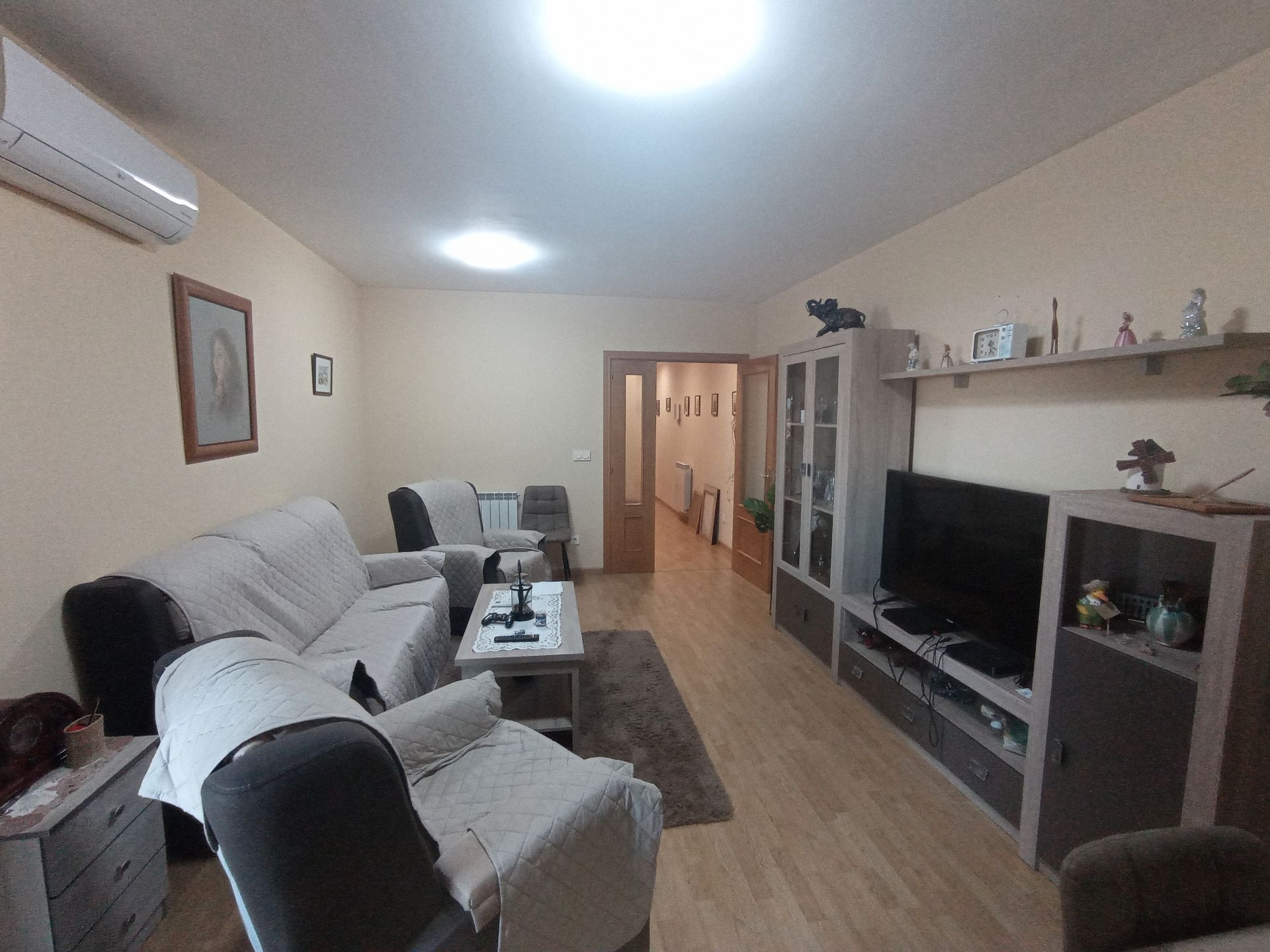 Living room of Flat for sale in Pozuelo de Calatrava  with Air Conditioner, Heating and Terrace