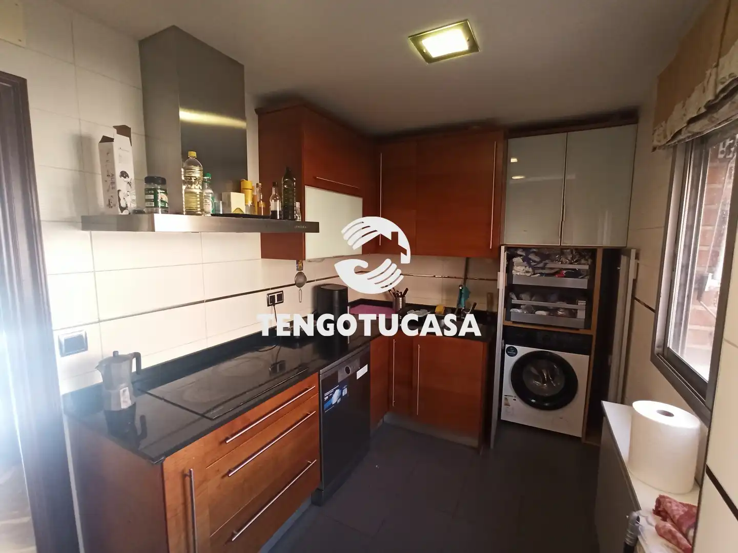 Cocina de Piso de alquiler en Madrid con Aire acondicionado, Calefacción y Amueblado