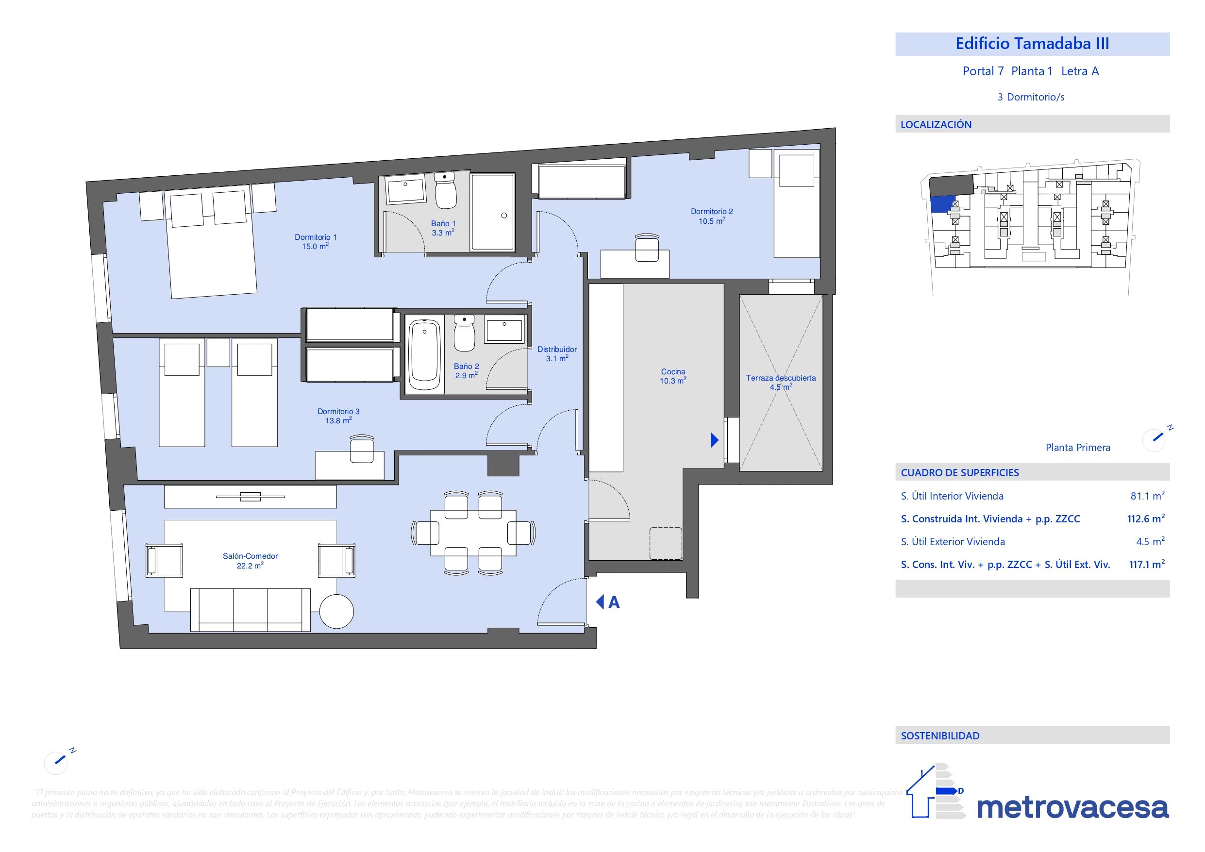 Flat for sale in Pimentero esquina prolongación calle Tulipán, Siete Palmas