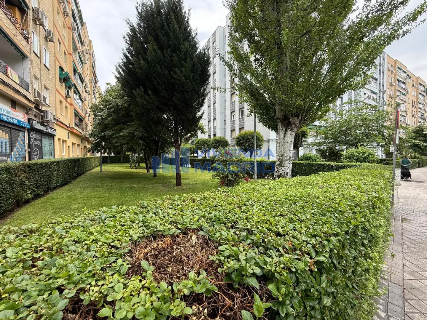 Garten von Wohnung zum Verkauf in Móstoles mit Klimaanlage, Terrasse und Abstellraum