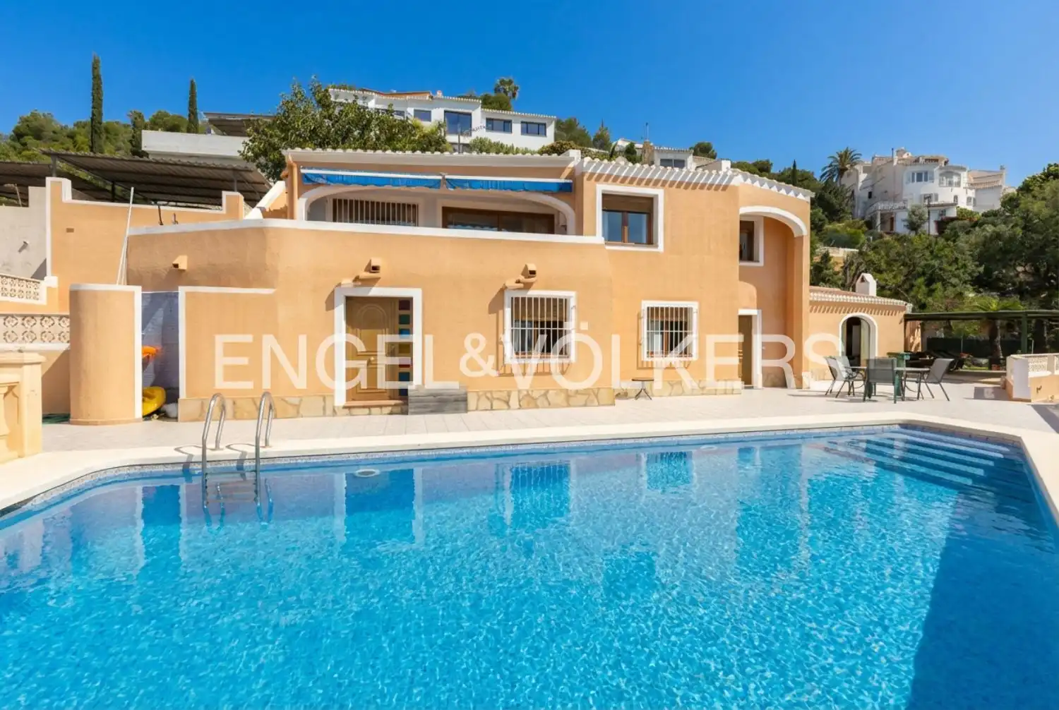 Exterior view of Houses for sale in Jávea / Xàbia  with Air Conditioner, Heating and Private garden