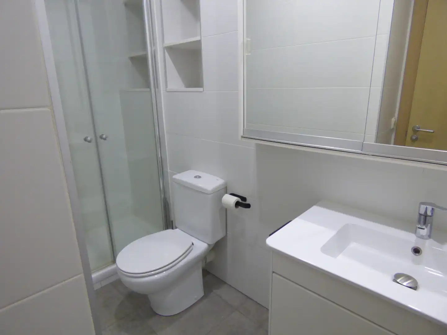 Baño de Piso de alquiler en Madrid con Aire acondicionado, Calefacción y Terraza