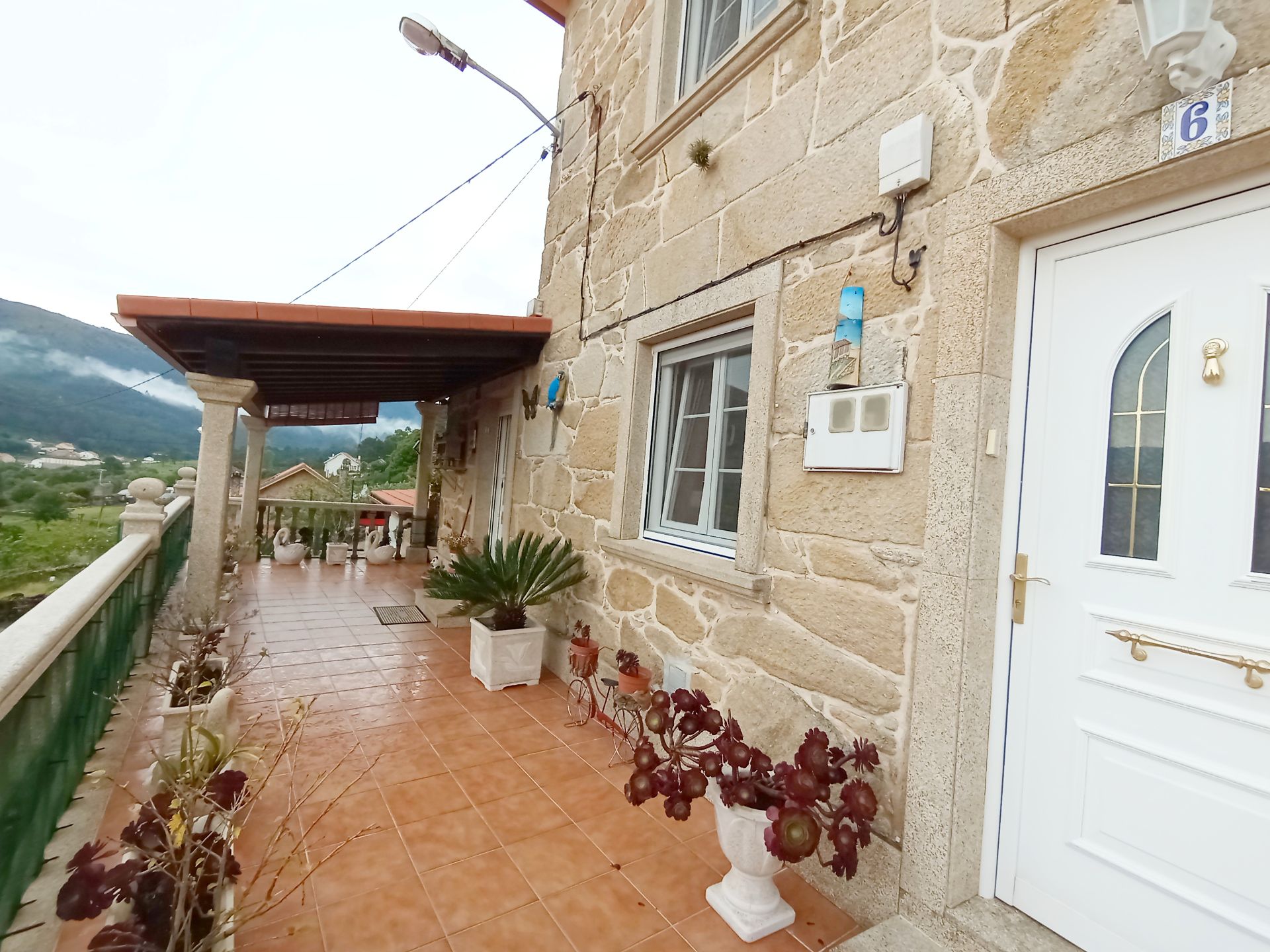 Exterior view of Country house for sale in Muros  with Air Conditioner, Private garden and Terrace